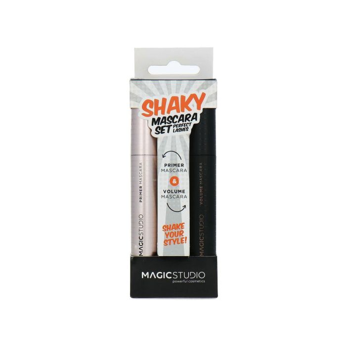Idc Magic Studio Set de Pestañas Shaky: Kit de Prebase Acondicionadora y Máscara Negra Intensa para Volumen, Definición y Longitud 1 Idc Magic Studio Set de Pestañas Shaky: Kit de Prebase Acondicionadora y Máscara Negra Intensa para Volumen, Definición y Longitud 1
