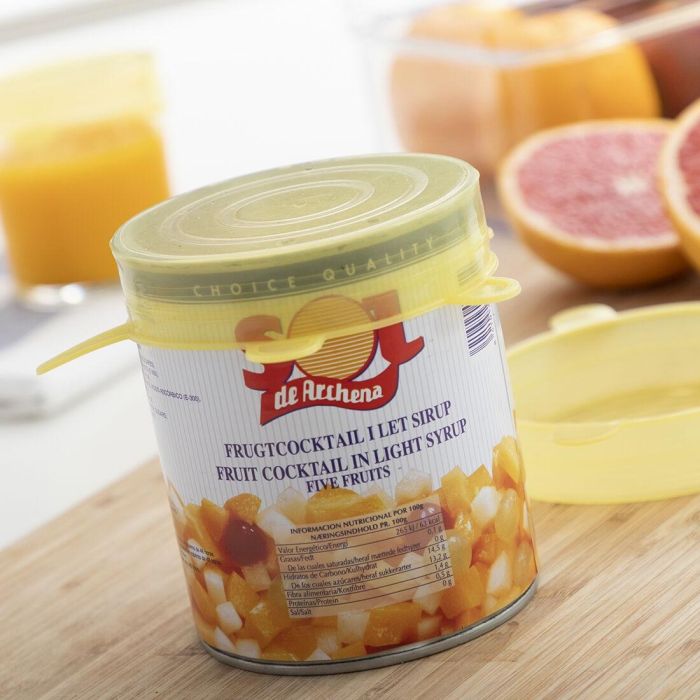 Set de 10 Tapas de Cocina Reutilizables y Ajustables Lilyd InnovaGoods 5 Set de 10 Tapas de Cocina Reutilizables y Ajustables Lilyd InnovaGoods 5