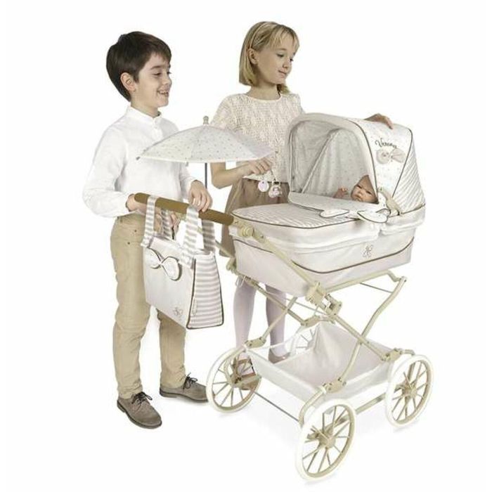 Coche reborn plegable verona con sombrilla para muñecas de hasta 55 cm 40x90x90 cm 7 Coche reborn plegable verona con sombrilla para muñecas de hasta 55 cm 40x90x90 cm 7