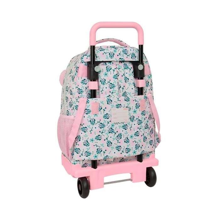 Mochila gde. c/ruedas compact extraible minnie mouse "minty" 33x45x22cm 1 Mochila gde. c/ruedas compact extraible minnie mouse "minty" 33x45x22cm 1