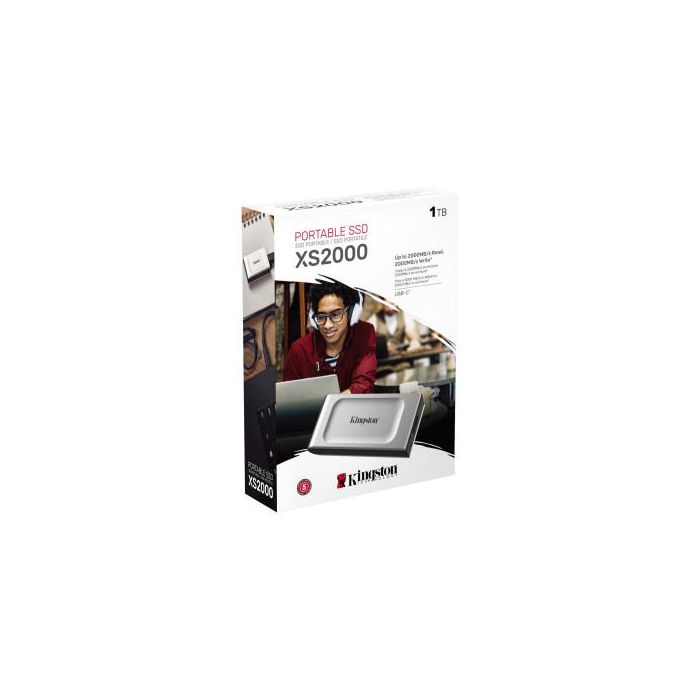 Kingston Technology XS2000 1 TB USB Tipo C 3.2 Gen 2 (3.1 Gen 2) Negro, Plata 3 Kingston Technology XS2000 1 TB USB Tipo C 3.2 Gen 2 (3.1 Gen 2) Negro, Plata 3