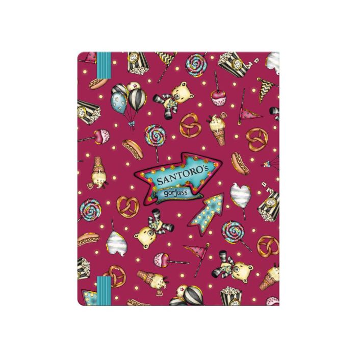 Agenda Gorjuss Fireworks (11.5 x 14.5 x 2 cm) 1