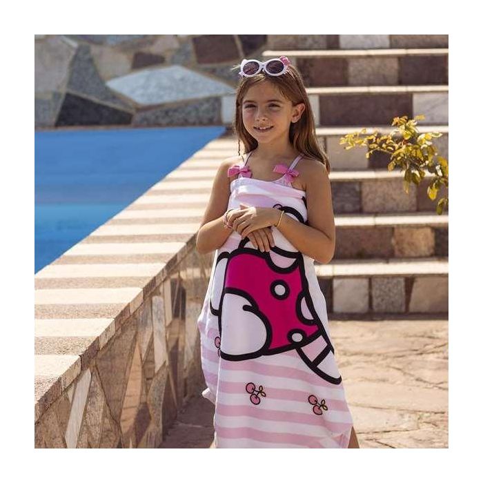 Toalla microfibra hello kitty 70.0 x 140.0 x cm 3 Toalla microfibra hello kitty 70.0 x 140.0 x cm 3