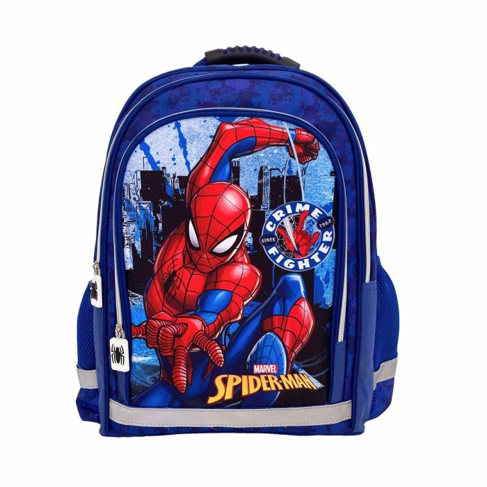 Mochila spiderman doble compartimento adaptable a carro 41,5 x 30 x 17 cm. 1 Mochila spiderman doble compartimento adaptable a carro 41,5 x 30 x 17 cm. 1