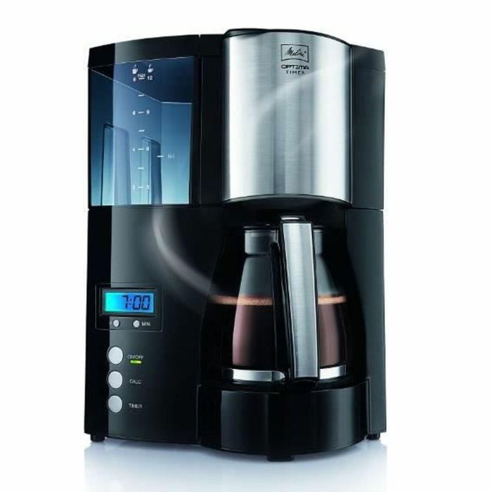 MELITTA 100801 Optima Timer Cafetera con filtro programable - Negro 1