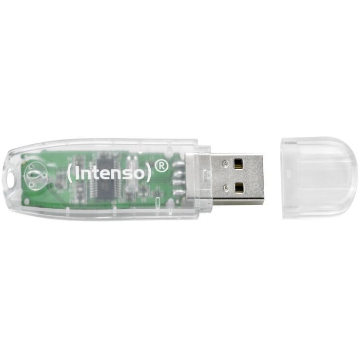 Memoria USB INTENSO Rainbow Line 32 GB Transparente 32 GB Memoria USB 1