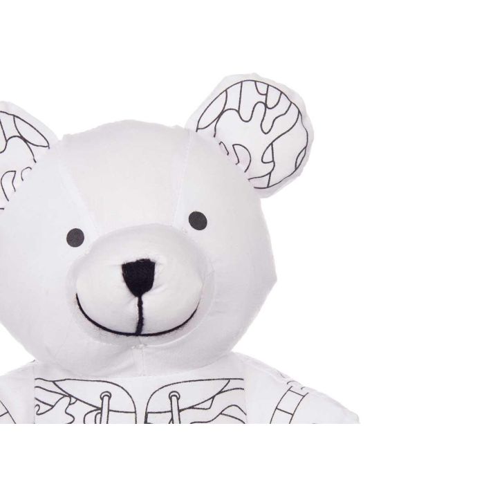 Peluche Colorear Oso Pincello 17X21CM (8 Unidades) 3 Peluche Colorear Oso Pincello 17X21CM (8 Unidades) 3