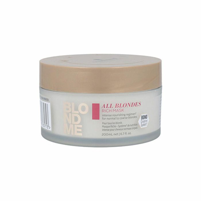 Schwarzkopf Blondme Keratin Restore All Blondes Rich Mascarilla 200ML