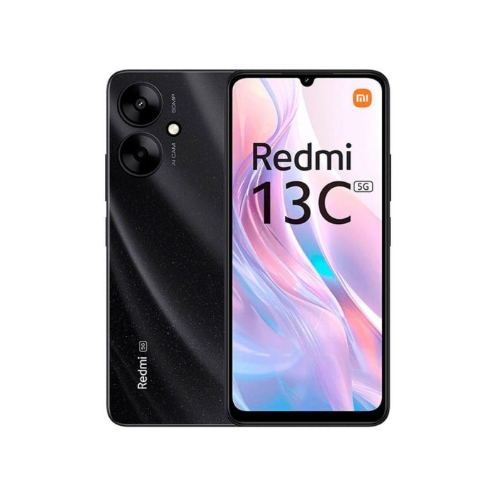 Smartphone Xiaomi Redmi 13C MediaTek Helio G85 4 GB RAM 128 GB Negro Smartphone Xiaomi Redmi 13C MediaTek Helio G85 4 GB RAM 128 GB Negro