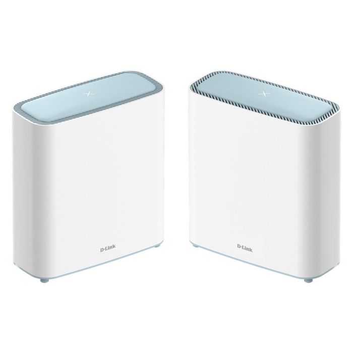 D-Link Kit Wi-Fi 6 Mesh Eagle Pro AI AX3200 M32-2 (2 Nodos), Wi-Fi Inteligente con Motor de IA, Cobertura sin Interrupciones, Velocidad 3200 Mbps, WPA3