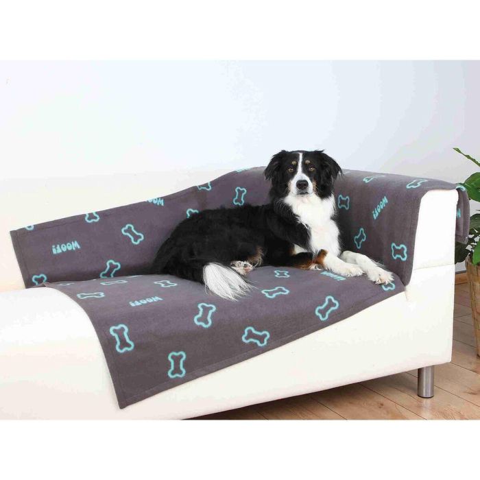 Manta para Mascotas Trixie Barney Taupé Poliéster 150 × 100 CM 2 Manta para Mascotas Trixie Barney Taupé Poliéster 150 × 100 CM 2