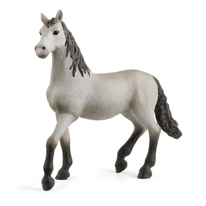 Schleich Potro Español de Pura Raza Horse Club, Figura de Caballo Moteado para Doma y Alta Escuela