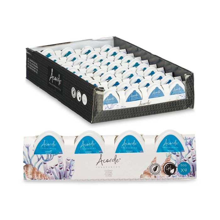 Set 4 Ambientadores Mini Oceano Acorde 24X7CM (12 Unidades) 2 Set 4 Ambientadores Mini Oceano Acorde 24X7CM (12 Unidades) 2