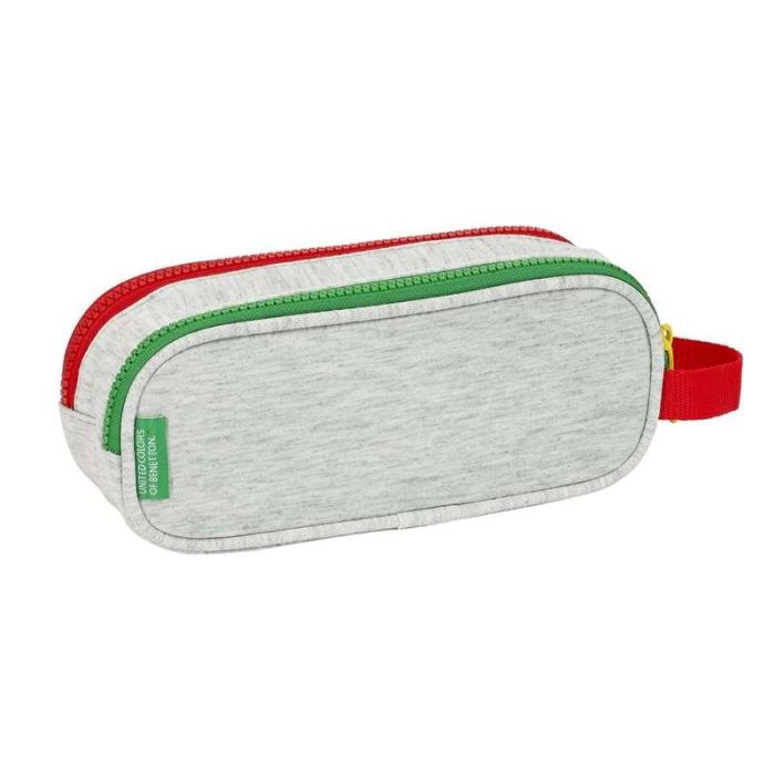 Portatodo Doble Benetton Pop Gris (21 x 8 x 6 cm) 1