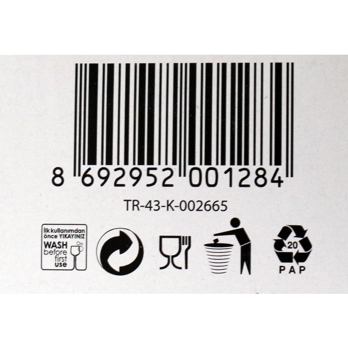 Lav Set 6 Vasos Refresco Tuana 330 cc (8 Cajas)