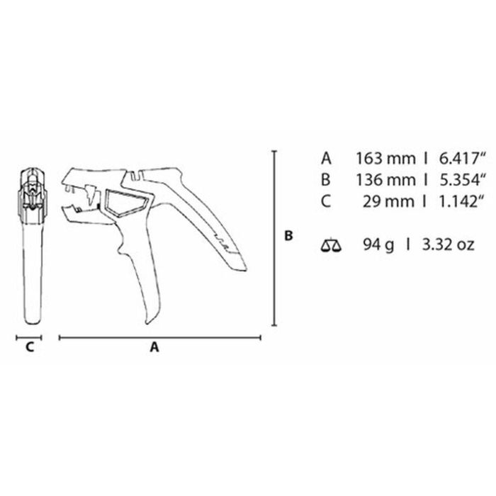 Alicates pelacables Super 4 Pro 1