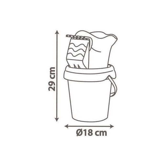 SMOBY - Regadera Spidey Bucket MM Garni 2 SMOBY - Regadera Spidey Bucket MM Garni 2
