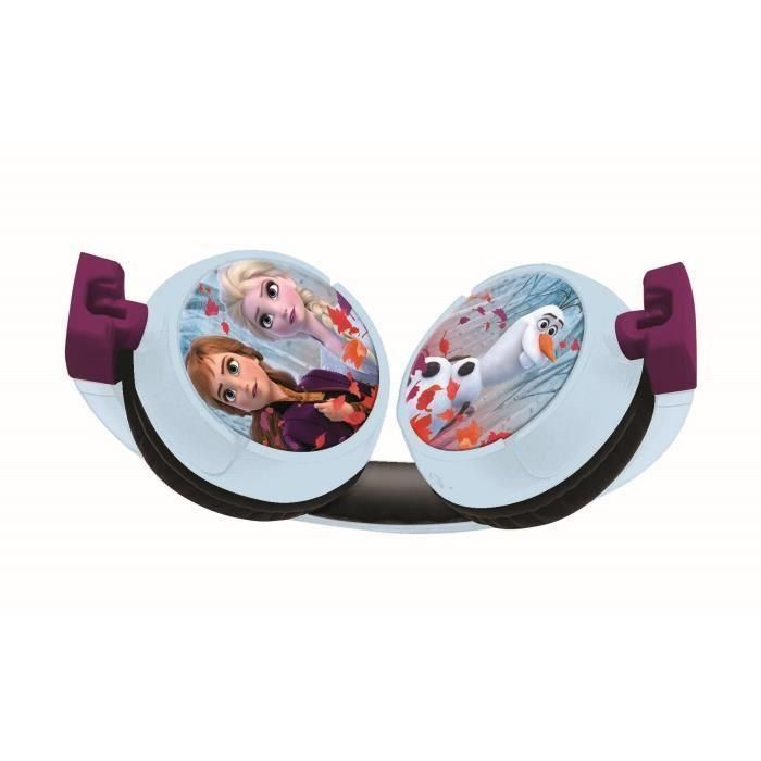Lexibook Hpbt010Fz Auriculares Inalámbricos Disney Frozen Bluetooth 5.0 2 en 1 Micrófono 1