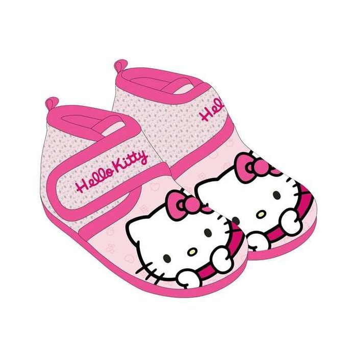 Hello Kitty T026 Zapatillas de Casa Media Bota Niña Talla 26 Color Rosa