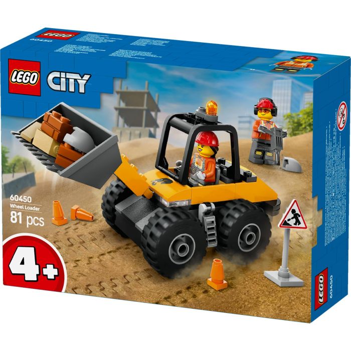 LEGO 60450 City Cargadora con Ruedas Amarilla, Set de Construcción de Juguete para Niños +4 Años con Excavadora, Pala y Minifiguras 10 LEGO 60450 City Cargadora con Ruedas Amarilla, Set de Construcción de Juguete para Niños +4 Años con Excavadora, Pala y Minifiguras 10