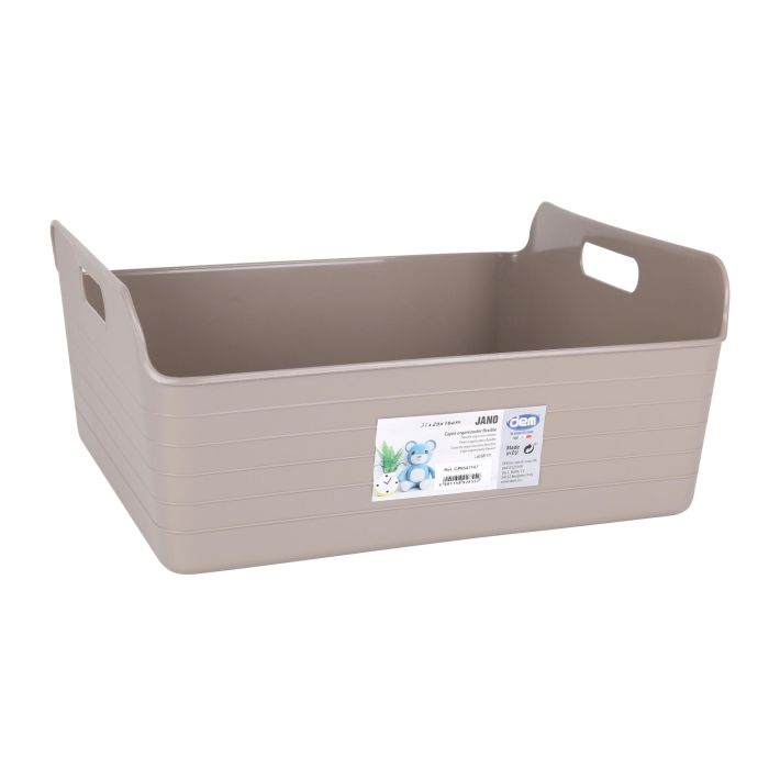 Cesta Organizadora Flexible 37x29x16 cm - Dem (9 Unidades) 4 Cesta Organizadora Flexible 37x29x16 cm - Dem (9 Unidades) 4