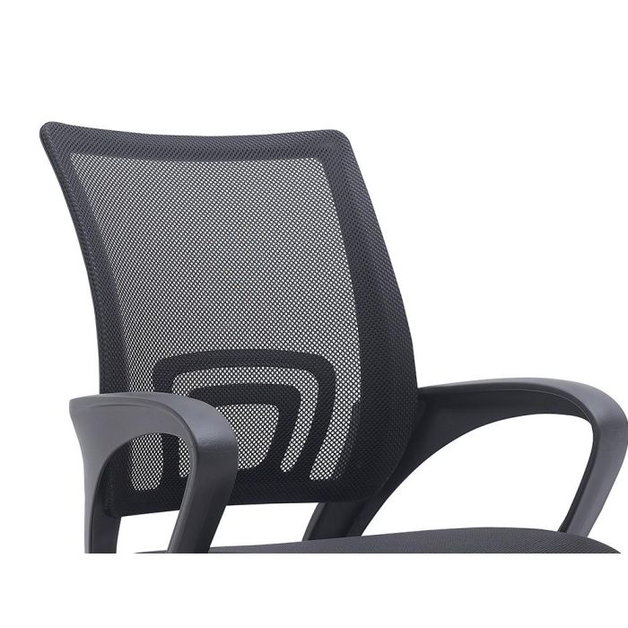 Silla Q-Connect Oficina Siena Malla Base Metalica Alt Max 1000 Anc 560 Prof 570 Ruedas Premium Color Negro 5