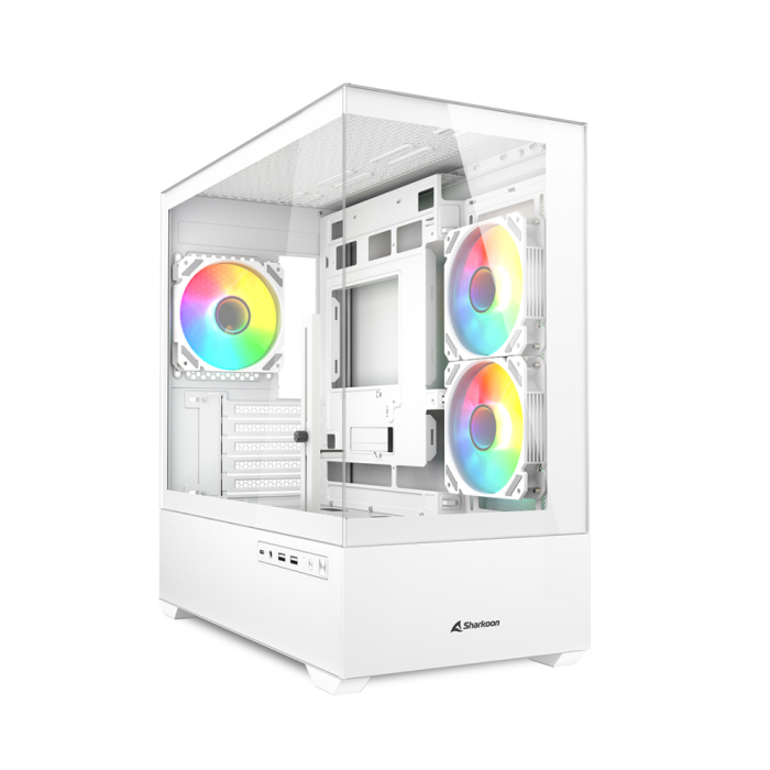 Sharkoon MK6 RGB Midi Tower Negro Sharkoon MK6 RGB Midi Tower Negro
