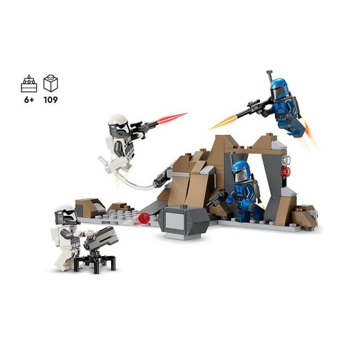 Lego Star Wars 75373 Pack Emboscada En Mandalore, Juguete Construible Para Niños +6 Años Con Minifiguras 12