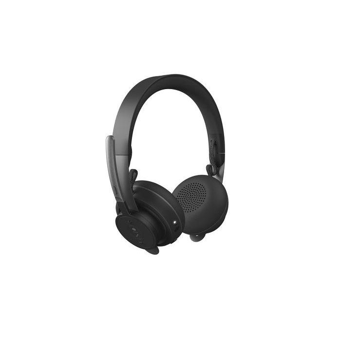 Auriculares Inalámbricos Logitech Zone Wireless MSFT/ con Micrófono/ Bluetooth/ USB/ Negros 1