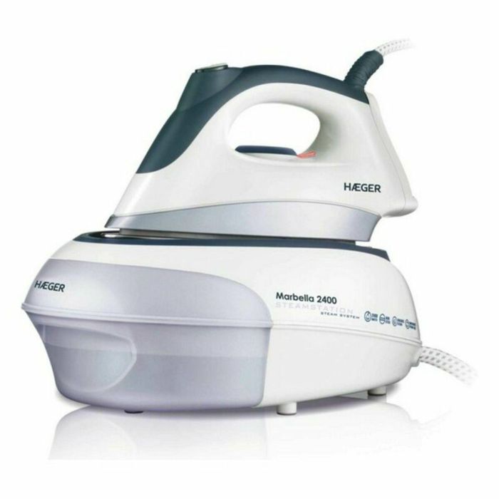 Centro de Planchado Haeger 5608475009204 0,9 L 2400W Centro de Planchado Haeger 5608475009204 0,9 L 2400W