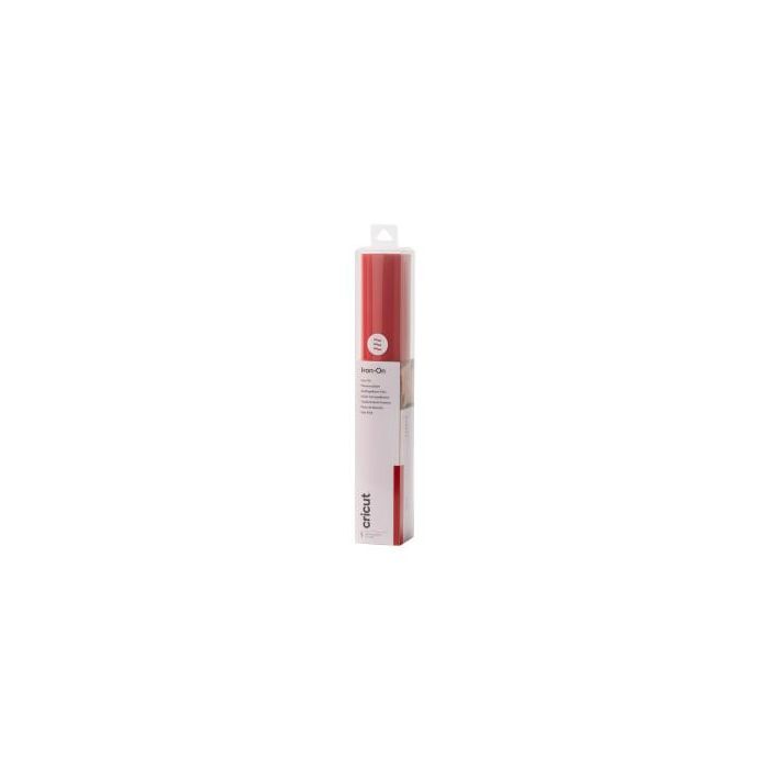Cricut 2007698 Rollo de vinilo de termotransferencia liso Rojo 305 mm x 610 mm Cricut 2007698 Rollo de vinilo de termotransferencia liso Rojo 305 mm x 610 mm