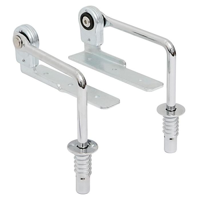 Q&Q Leo Mecanismo Reclinable de Acero para Cabezal de Sofá o Sillón, Múltiples Posiciones Ajustables, Cromo