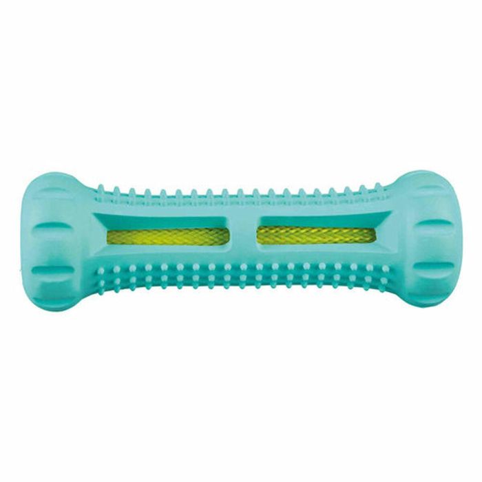 Mordedor de perro Trixie Denta Fun Menta 14 cm Turquesa 1
