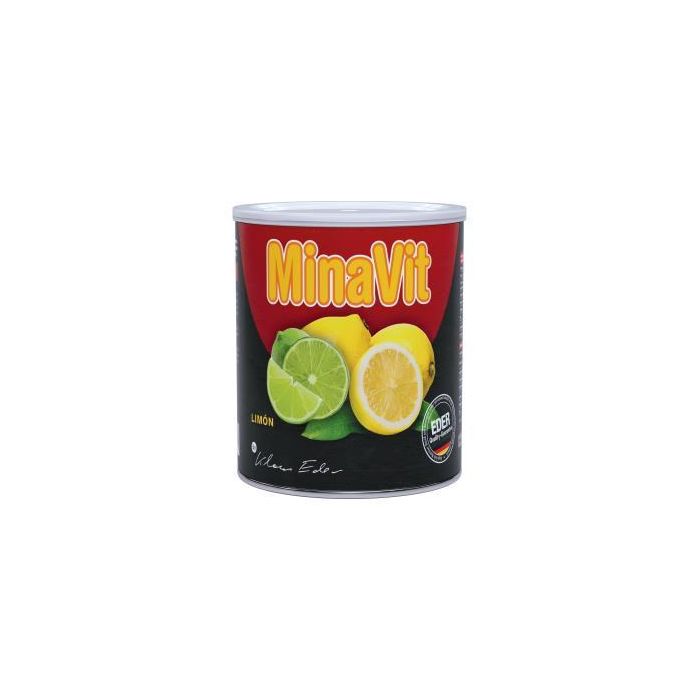 EDER HEALTH NUTRITION Minavit Limón 450g - Complemento alimenticio para deportistas, repone agua y electrolitos