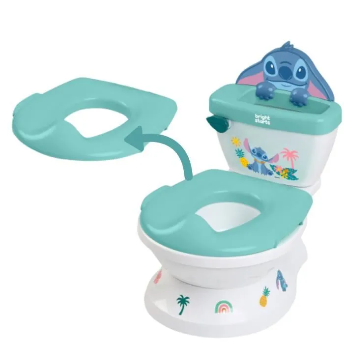 Bright Starts DISNEY BABY - STITCH - Mini inodoro con reductor de asiento, Orinal 2 en 1 extraíble, BRI0074451174573 0 Bright Starts DISNEY BABY - STITCH - Mini inodoro con reductor de asiento, Orinal 2 en 1 extraíble, BRI0074451174573 0