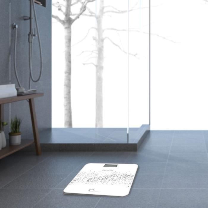 Little Balance Báscula de baño digital de voz parlante 180 kg / 100 g con Gran pantalla LCD de Vidrio templado en color Negro 3 Little Balance Báscula de baño digital de voz parlante 180 kg / 100 g con Gran pantalla LCD de Vidrio templado en color Negro 3