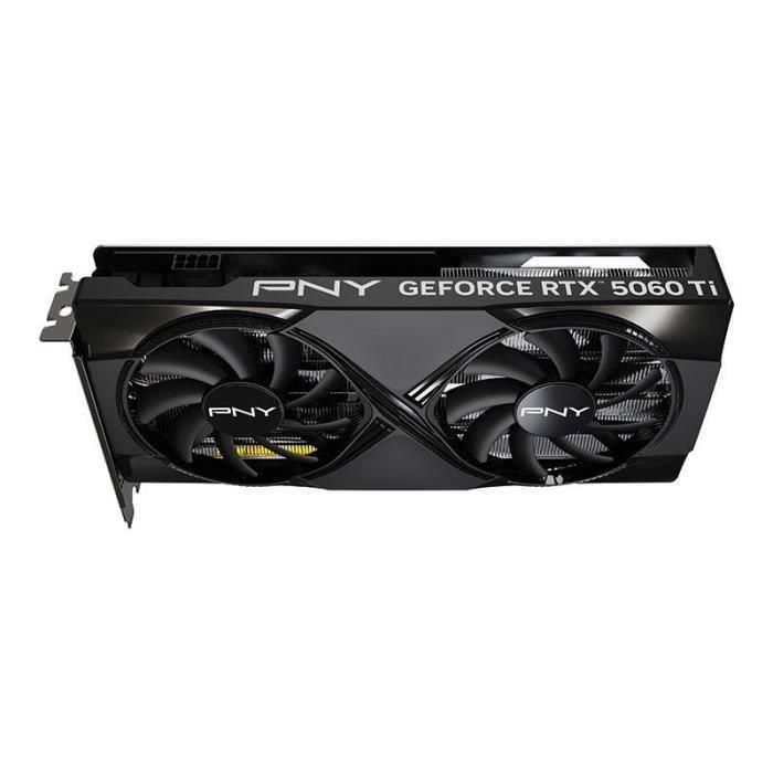 PNY GeForce RTX 5060 Ti OC NVIDIA 16GB GDDR7 Tarjeta Gráfica, PCIe 5.0, Activa, 2 Ventiladores, Resolución 8K 5 PNY GeForce RTX 5060 Ti OC NVIDIA 16GB GDDR7 Tarjeta Gráfica, PCIe 5.0, Activa, 2 Ventiladores, Resolución 8K 5