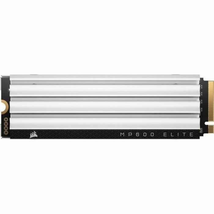 Unidad de estado sólido interna - CORSAIR - MP600 ELITE 1TB Gen4 PCIe x4 NVMe M.2 SSD optimizada para PS5 con disipador de calor LP - Blanco 4