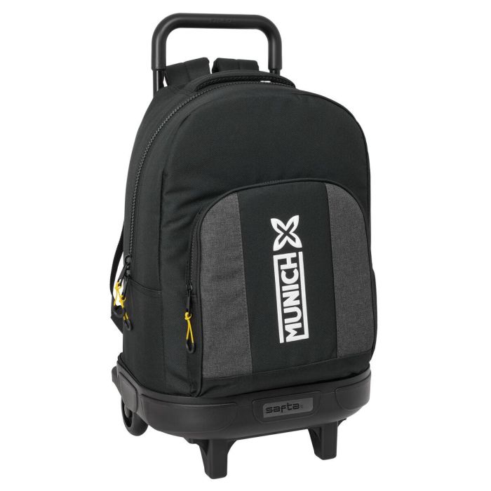 Mochila Escolar con Ruedas Munich Topo Negro 33 x 45 x 22 cm 0 Mochila Escolar con Ruedas Munich Topo Negro 33 x 45 x 22 cm 0