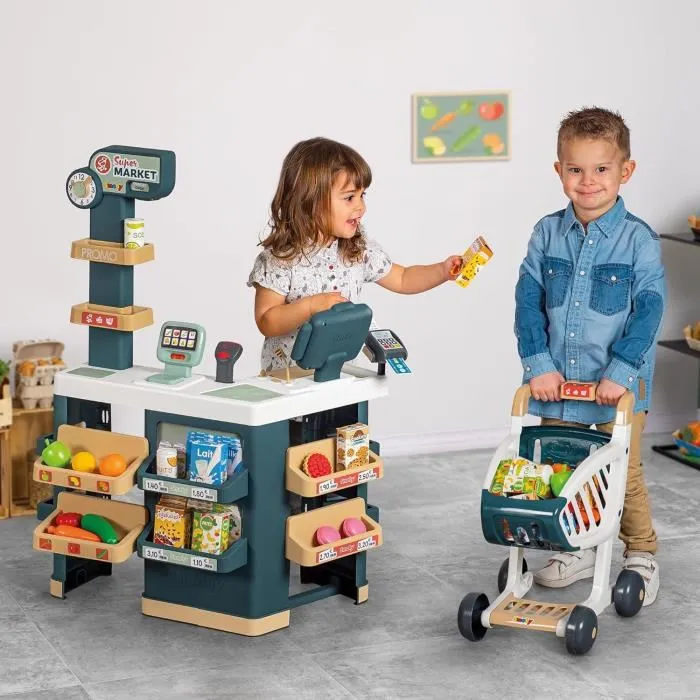 Smoby Supermercado Infantil Juguete para Niños y Niñas a partir de 3 Años SMOB350239 2 Smoby Supermercado Infantil Juguete para Niños y Niñas a partir de 3 Años SMOB350239 2