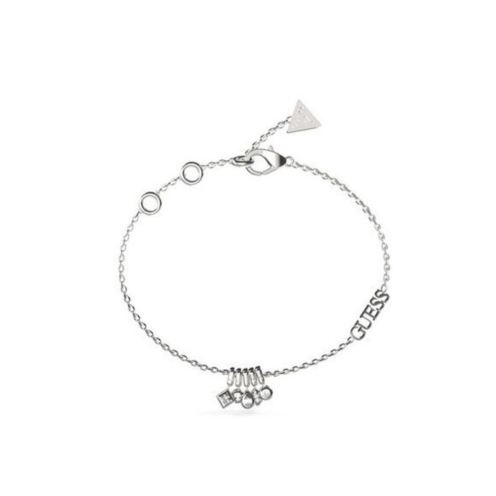 Pulsera Mujer Guess JUBB04647JWRHS Plateado Pulsera Mujer Guess JUBB04647JWRHS Plateado