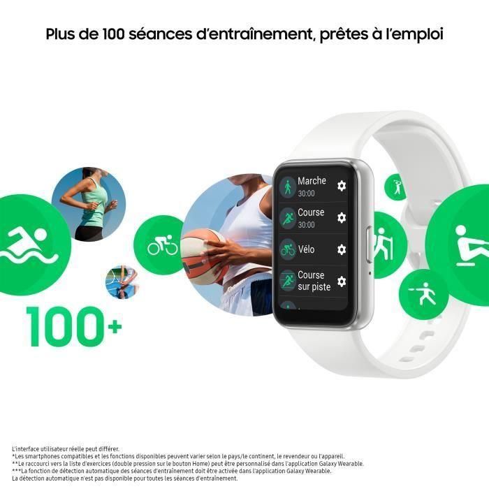 Pulsera Inteligente SAMSUNG Galaxy Fit 3 Plata 3 Pulsera Inteligente SAMSUNG Galaxy Fit 3 Plata 3