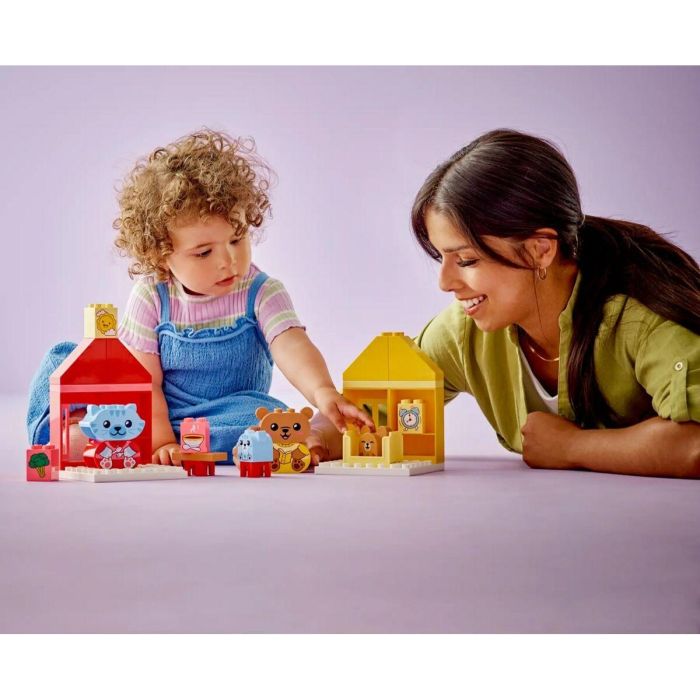 Lego 10414 DUPLO My First Hora de comer y dormir Juguete social con 4 figuras de animales 1 Lego 10414 DUPLO My First Hora de comer y dormir Juguete social con 4 figuras de animales 1