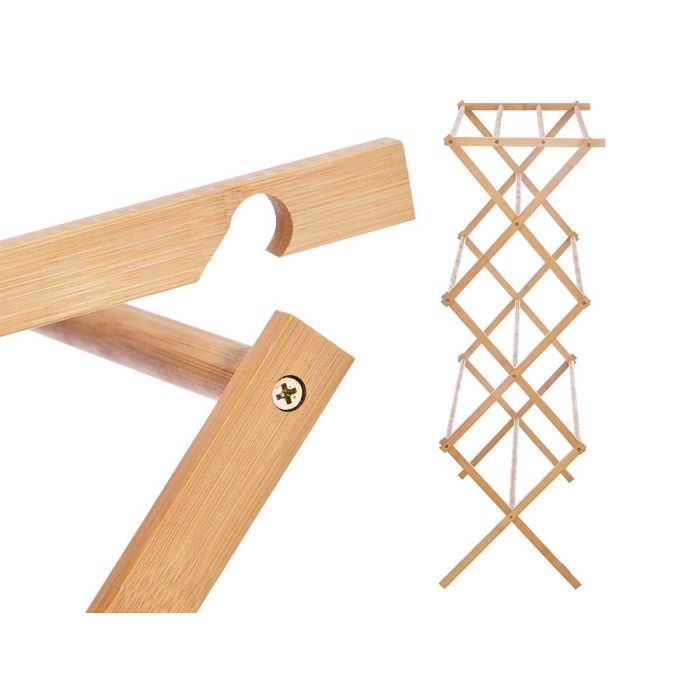 Tendedero Bambu Kipit 74X8CM (4 Unidades) 3 Tendedero Bambu Kipit 74X8CM (4 Unidades) 3