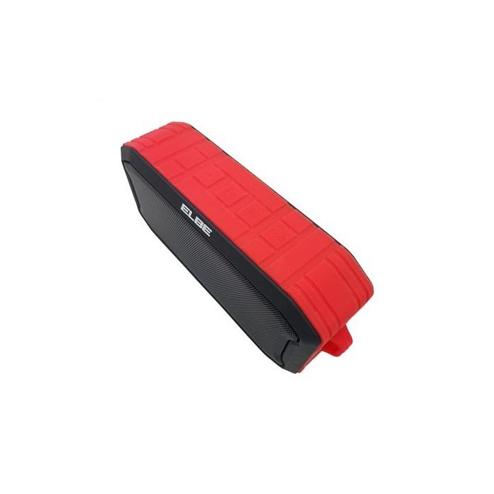 Elbe ALT-R15-TWS Altavoz Bluetooth 5W TWS Rojo IPX7 Resistente al Agua Portátil con Sonido Estéreo 5