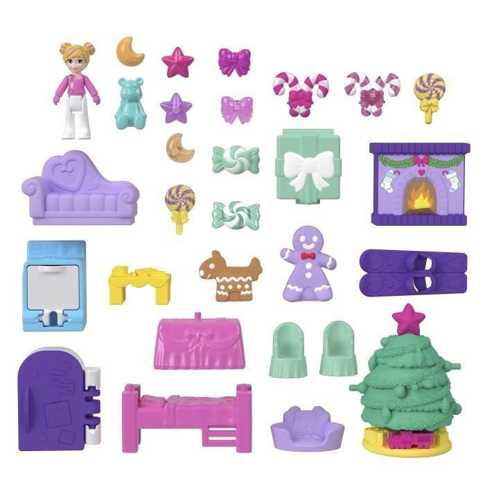 Polly Pocket - Calendario de Adviento de Casas de Jengibre - Sorpresas - Polly Pocket - JFV13 1