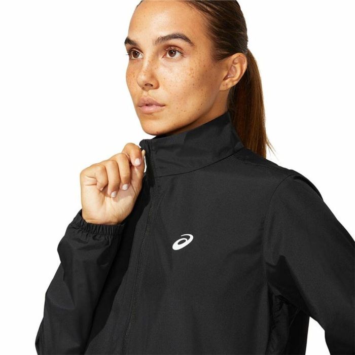 Chaqueta Deportiva para Mujer Asics Core Negro 3 Chaqueta Deportiva para Mujer Asics Core Negro 3