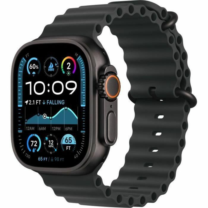 Apple Watch Ultra 2 GPS + Cellular 49 mm Caja de Titanio Negra Correa Océano Negra Apple Watch Ultra 2 GPS + Cellular 49 mm Caja de Titanio Negra Correa Océano Negra