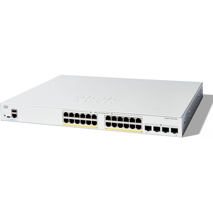 Cisco C1200-24FP-4G Switch Gestionado Gigabit Ethernet 24 Puertos 0 Cisco C1200-24FP-4G Switch Gestionado Gigabit Ethernet 24 Puertos 0