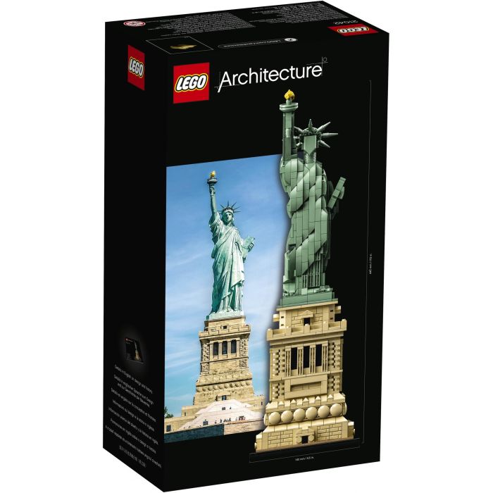 LEGO Arquitectura Estatua de la Libertad 21042 Juego de Construcción Multicolor 1685 Piezas 9